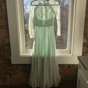 ASOS mint lace dress